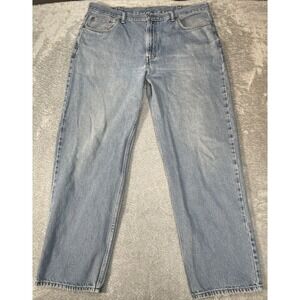 Levi's 550 Jeans Men's 38X31 (Tag‎ 40X32) Relaxed Denim Classic Blue